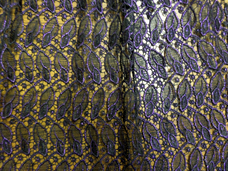 5.Purple Novelty Fabric #4